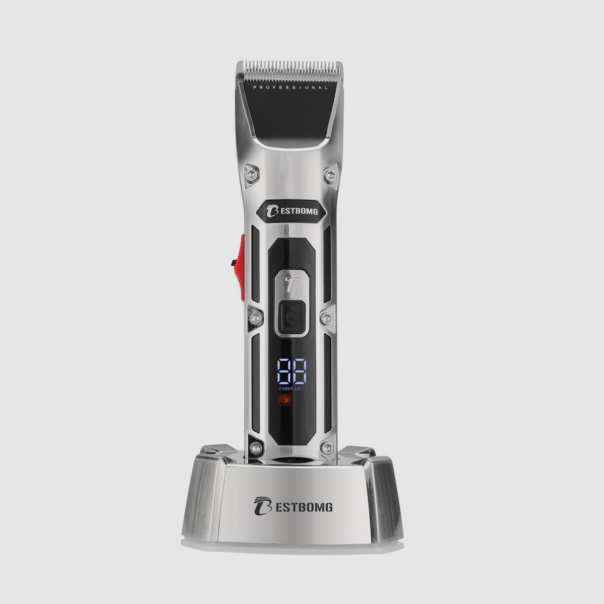 Aspects associated with LED display hair clippers