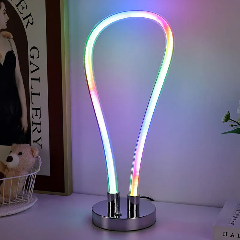 Transform Your Space with an RGB Night Light Table Lamp